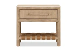 Mor Furniture Dorsey 2 Drawer Nightstand In Granola