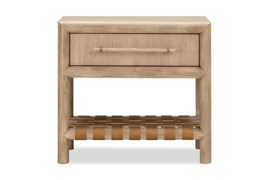Mor Furniture Dorsey 2 Drawer Nightstand In Granola
