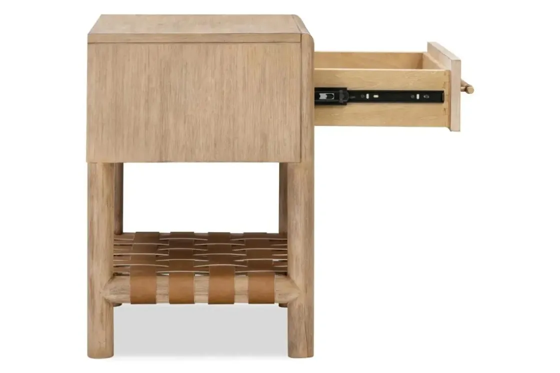 Mor Furniture Dorsey 2 Drawer Nightstand In Granola