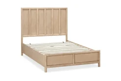 Mor Furniture Dorsey Panel Bed In Granola, Queen