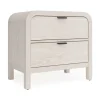 Mor Furniture Drake 2 Drawer Nightstand In Sugar
