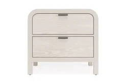 Mor Furniture Drake 2 Drawer Nightstand In Sugar