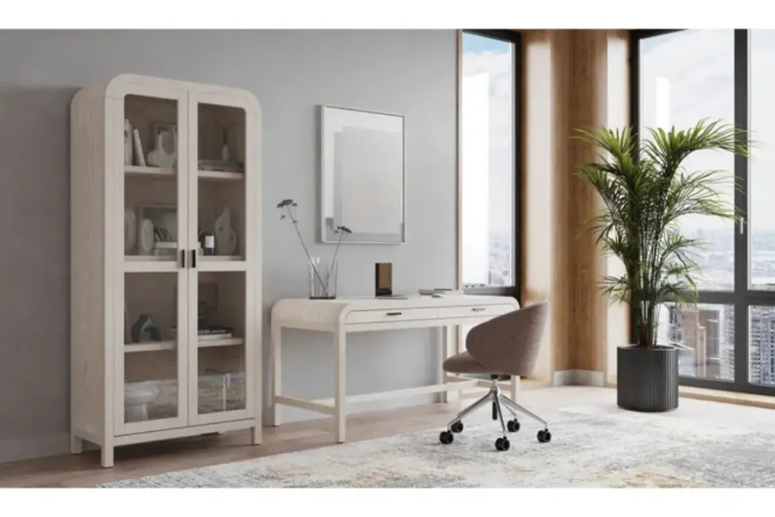 Mor Furniture Drake Bookcase In Sugar
