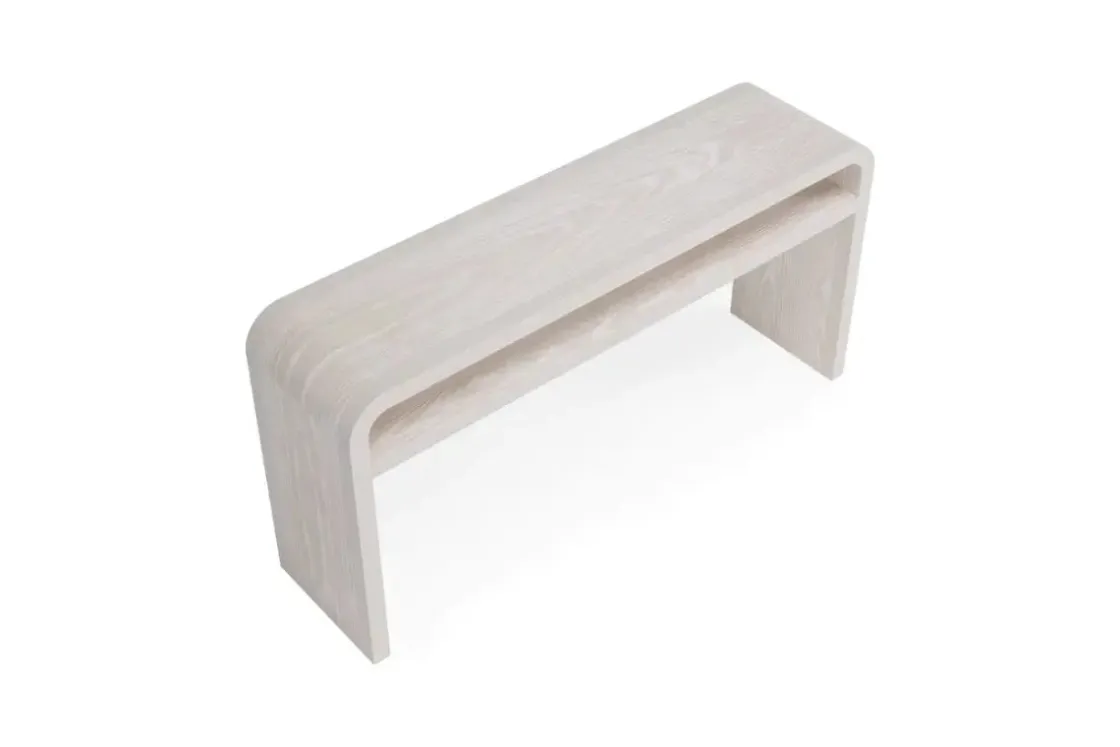 Mor Furniture Drake Console Table In Sugar