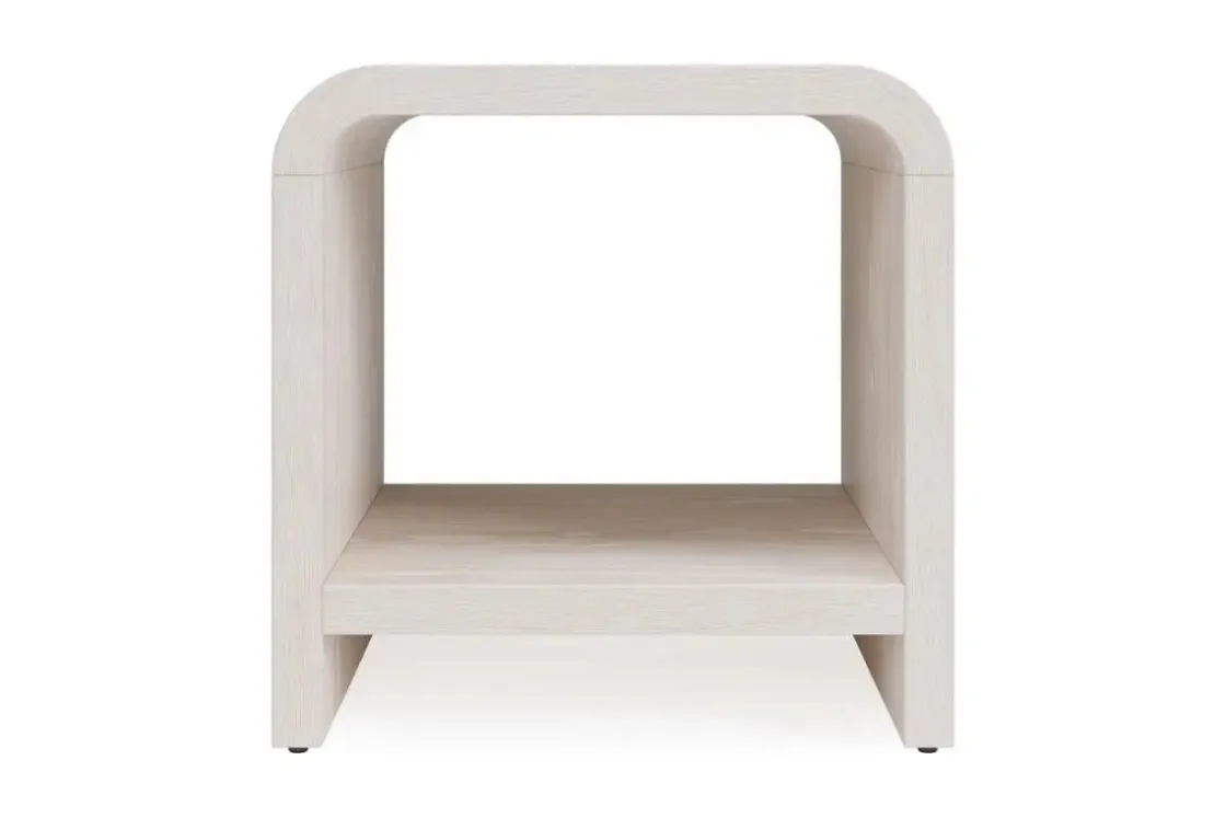 Mor Furniture Drake End Table In Sugar