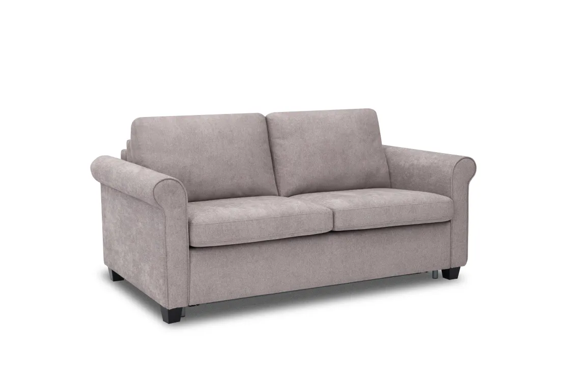 Mor Furniture Drew Full Sleeper Loveseat In Mistral Rabbit