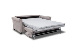Mor Furniture Drew Full Sleeper Loveseat In Mistral Rabbit