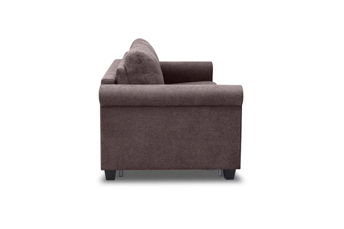 Mor Furniture Drew Full Sleeper Loveseat In Mistral Rabbit