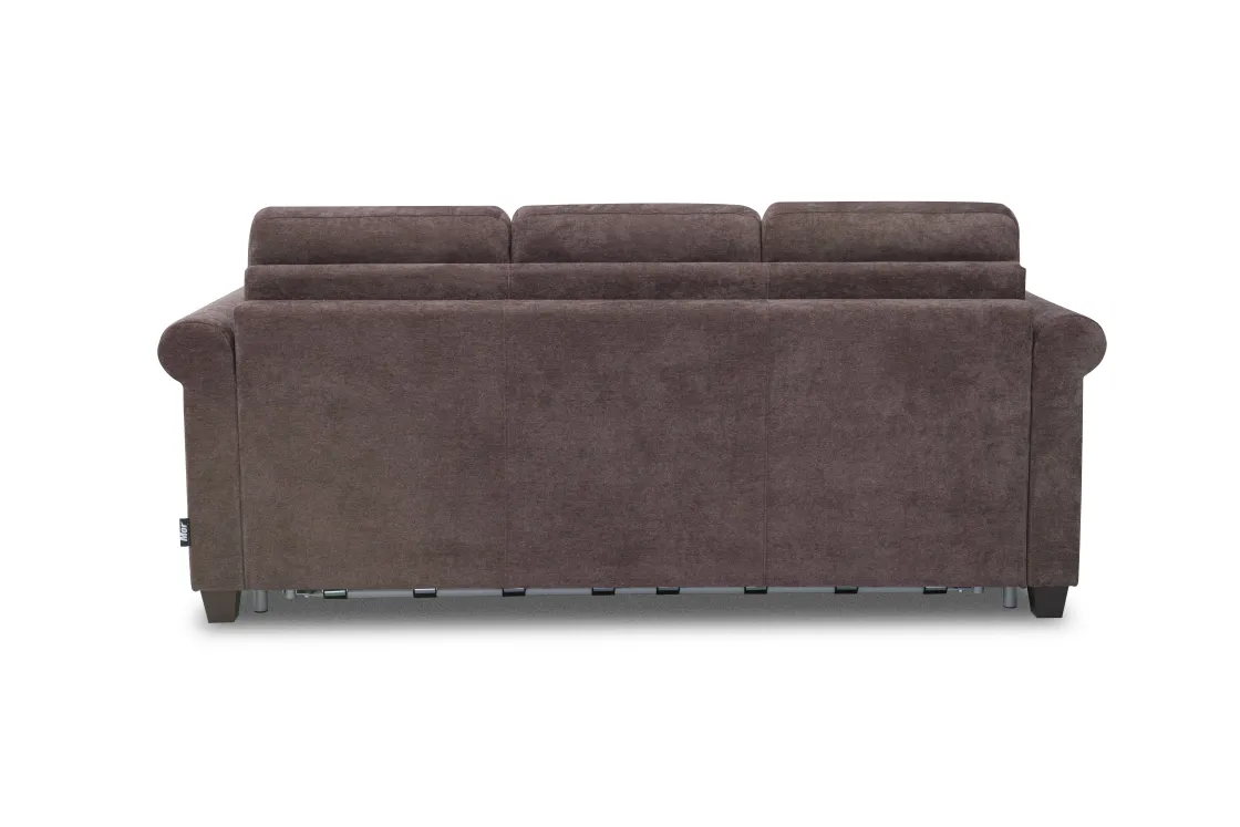 Mor Furniture Drew Queen Sleeper Sofa In Mistral Chocolate