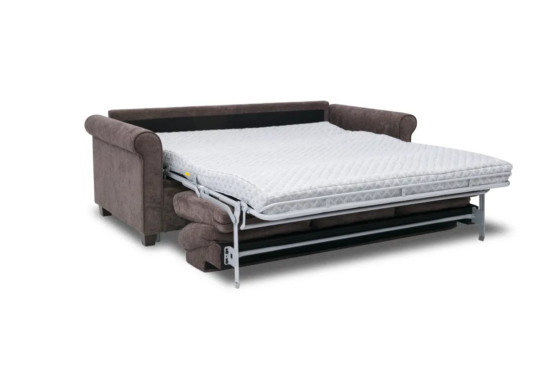 Mor Furniture Drew Queen Sleeper Sofa In Mistral Chocolate