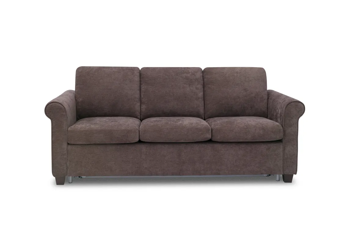 Mor Furniture Drew Queen Sleeper Sofa In Mistral Chocolate