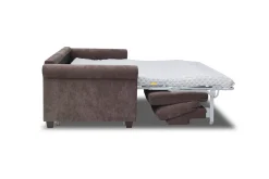 Mor Furniture Drew Queen Sleeper Sofa In Mistral Chocolate
