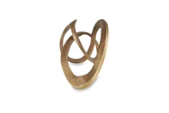 Mor Furniture Dunnruck Sculpture In Antiqued Brass Finish