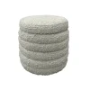 Mor Furniture Duntler Accent Ottoman In Ivory