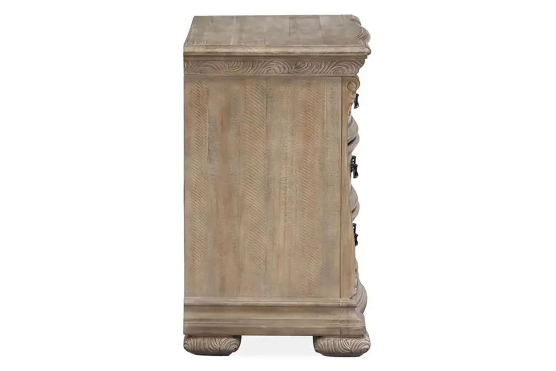 Mor Furniture Durango 3 Drawer Nightstand In Willadeene
