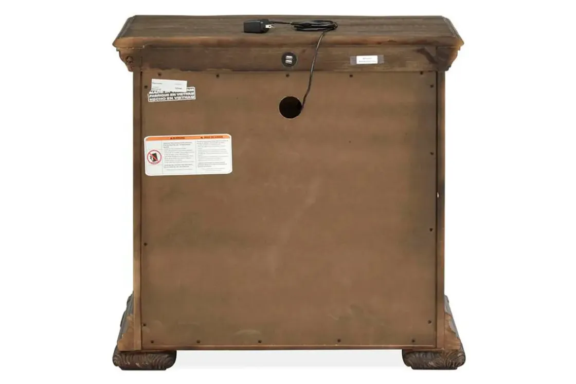 Mor Furniture Durango 3 Drawer Nightstand In Willadeene
