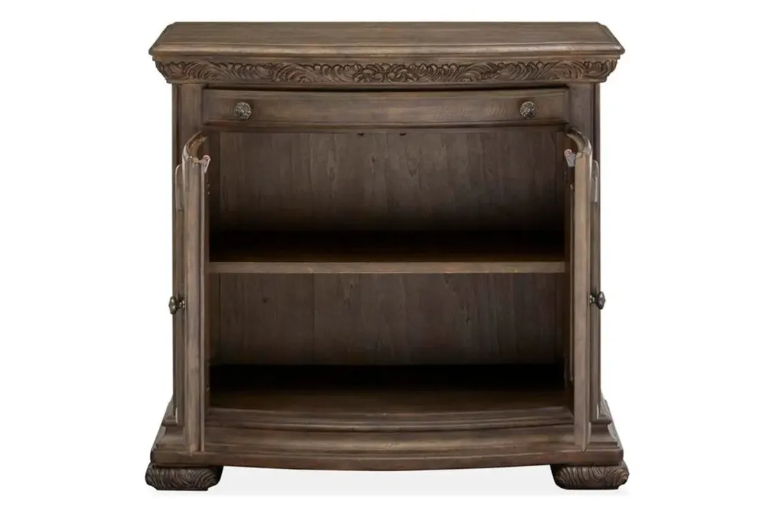Mor Furniture Durango 3 Drawer Nightstand In Willadeene