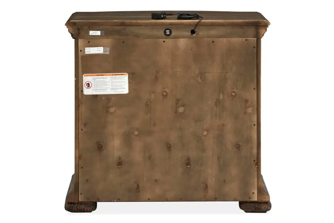 Mor Furniture Durango 3 Drawer Nightstand In Willadeene