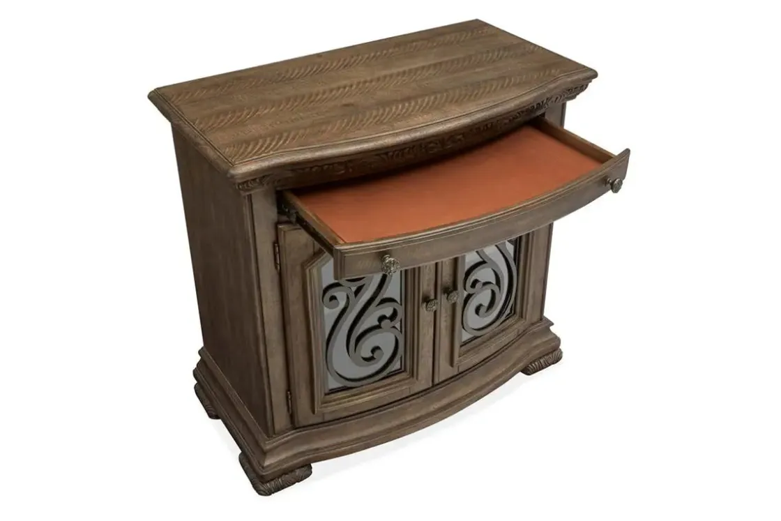Mor Furniture Durango 3 Drawer Nightstand In Willadeene