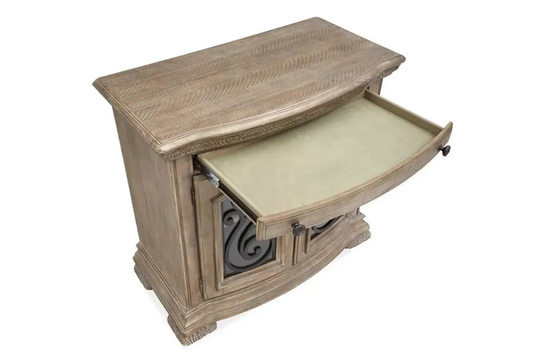Mor Furniture Durango 3 Drawer Nightstand In Willadeene