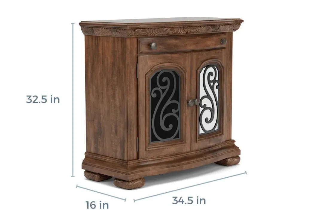 Mor Furniture Durango 3 Drawer Nightstand In Willadeene