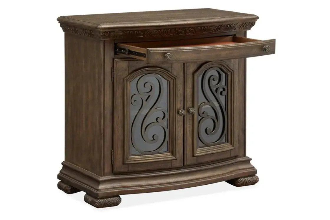 Mor Furniture Durango 3 Drawer Nightstand In Willadeene