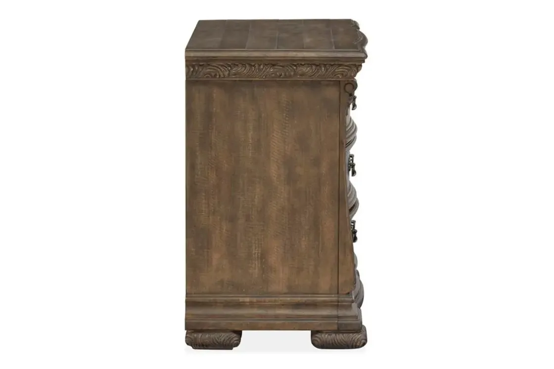 Mor Furniture Durango 3 Drawer Nightstand In Willadeene