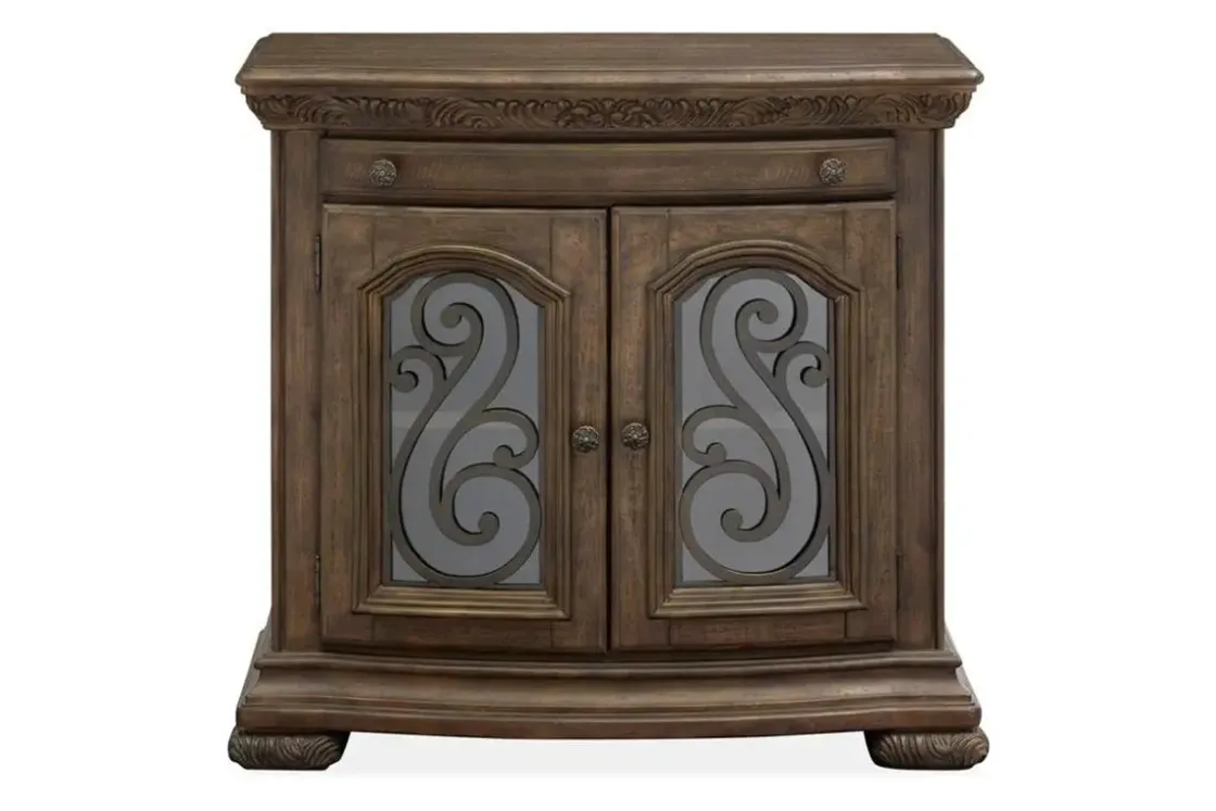 Mor Furniture Durango 3 Drawer Nightstand In Willadeene