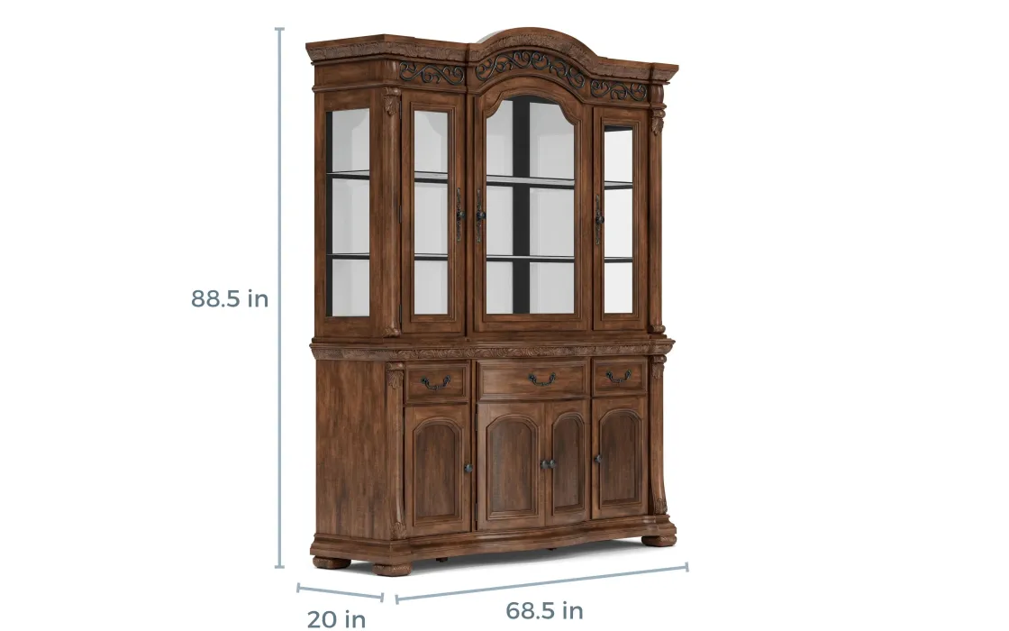 Mor Furniture Durango Buffet & Hutch In