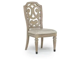 Mor Furniture Durango Dining Table, 6 Chairs & 2 Arm Chairs In Fawn