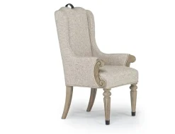Mor Furniture Durango Dining Table, 6 Chairs & 2 Arm Chairs In Fawn