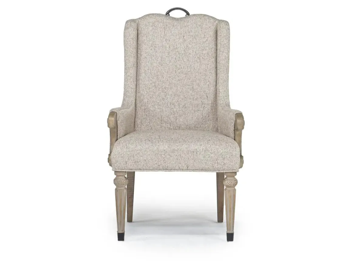 Mor Furniture Durango Dining Table, 6 Chairs & 2 Arm Chairs In Fawn