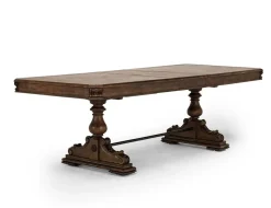 Mor Furniture Durango Dining Table, 4 Side Chairs & 2 Arm Chairs In Fawn
