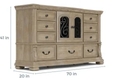 Mor Furniture Durango Dresser In Willadeene