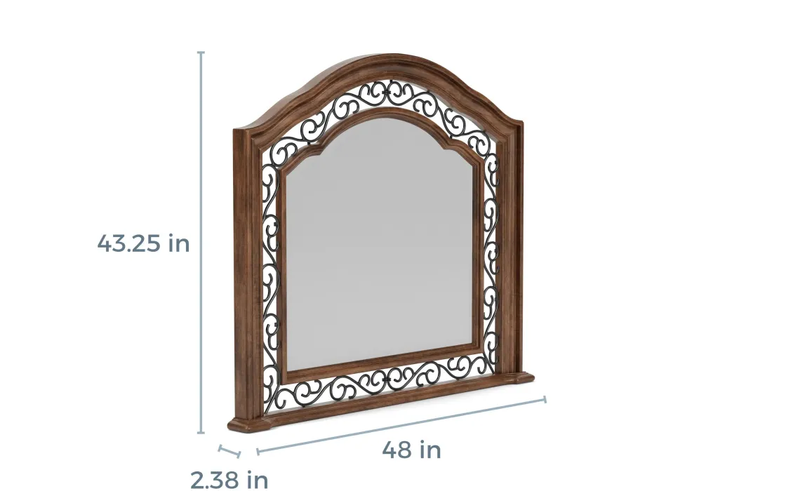 Mor Furniture Durango Mirror In Willadeene