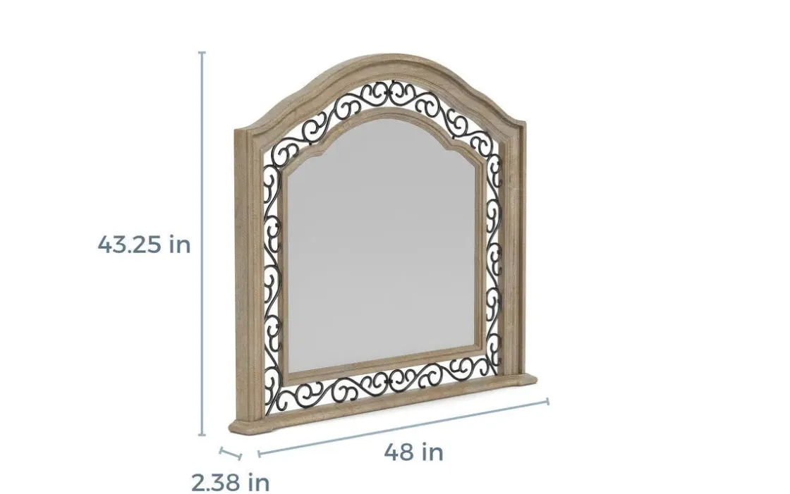 Mor Furniture Durango Mirror In Willadeene