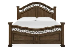 Mor Furniture Durango Panel Bed In Willadeene, Queen