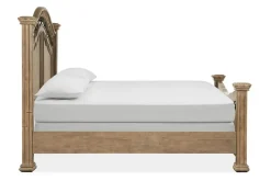 Mor Furniture Durango Panel Bed In Willadeene, Queen