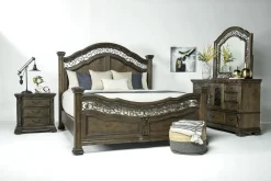 Mor Furniture Durango Panel Bed In Willadeene, Queen