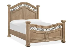 Mor Furniture Durango Panel Bed In Willadeene, Queen
