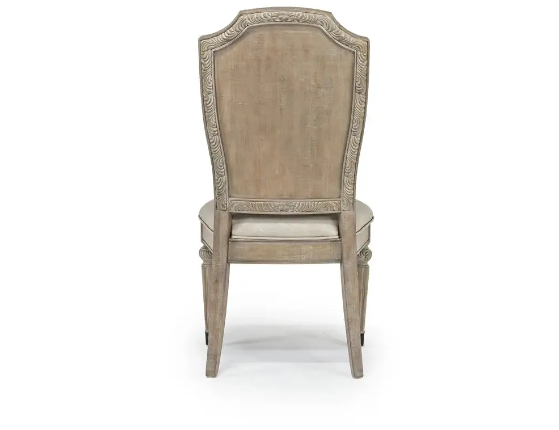 Mor Furniture Durango Side Chair In Fawn, Upholstered