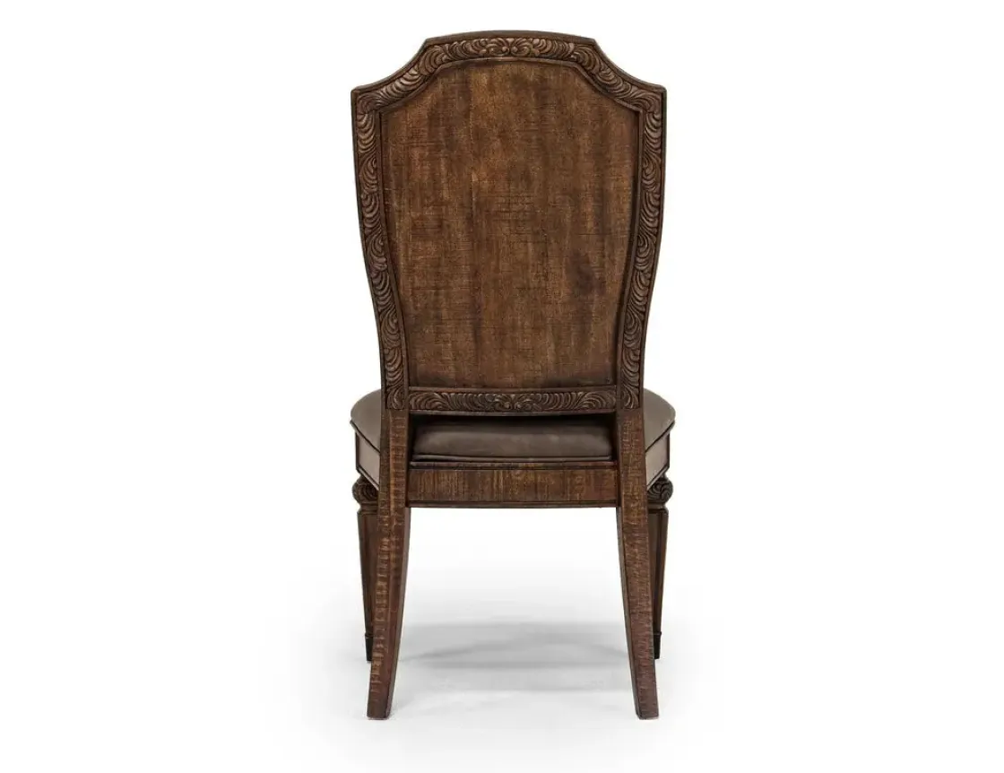 Mor Furniture Durango Side Chair In Fawn, Upholstered