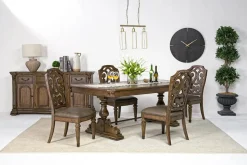 Mor Furniture Durango Side Chair In Fawn, Upholstered