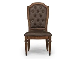 Mor Furniture Durango Side Chair In Fawn, Upholstered