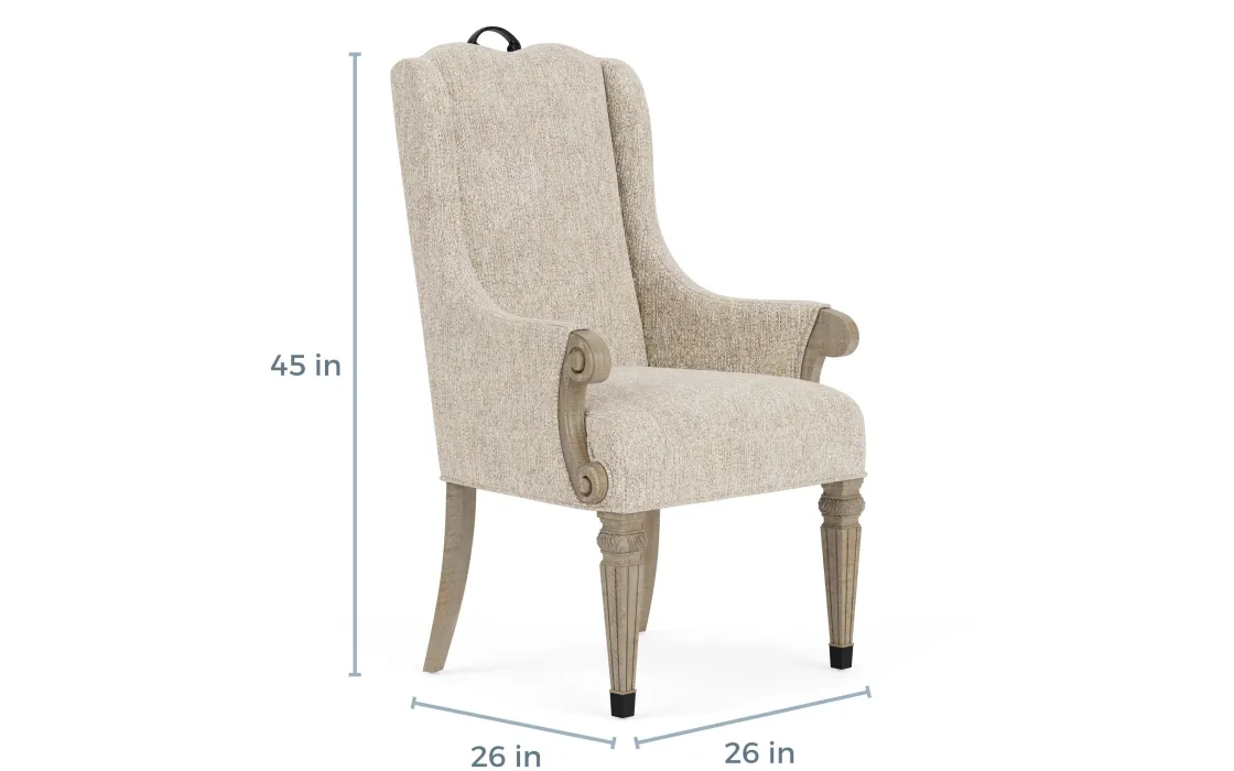Mor Furniture Durango Upholstered Arm Chair In Willadeene