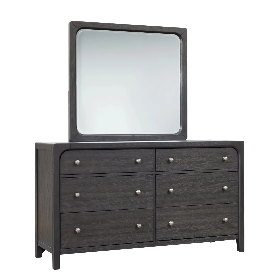 Mor Furniture Easton Upholstered Storage Bed, Dresser, Mirror & Nightstand In , Ca King
