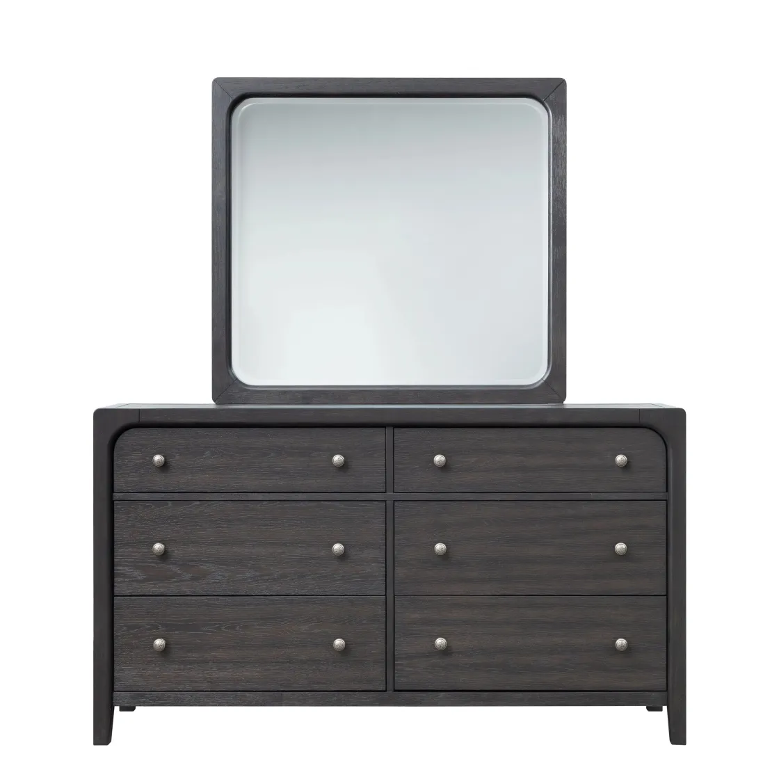 Mor Furniture Easton Upholstered Storage Bed, Dresser, Mirror & Nightstand In , Ca King