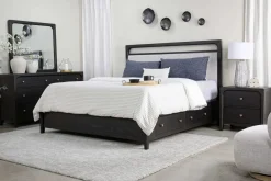 Mor Furniture Easton Upholstered Storage Bed In , Ca King