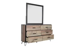 Mor Furniture Elk River Mirror In Brown