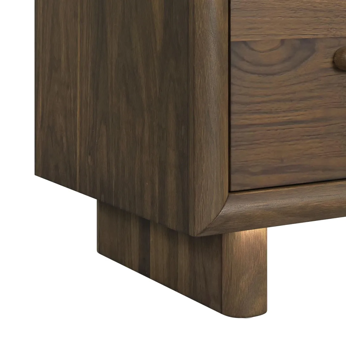 Mor Furniture Elm Nightstand In Brown